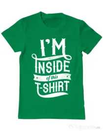 Tricou ADLER barbat Inside my tshirt Verde mediu