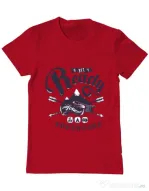 Tricou ADLER barbat Ready for adventure Rosu