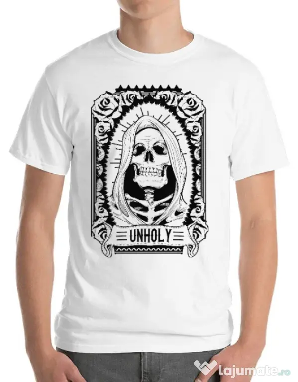 Tricou ADLER barbat Unholy Alb
