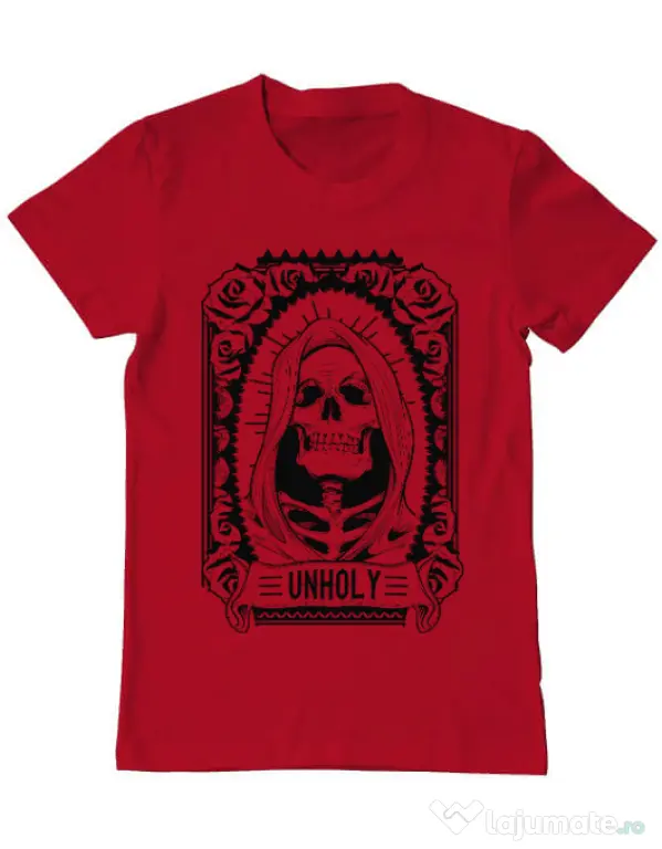 Tricou ADLER barbat Unholy Rosu