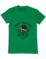 Tricou ADLER barbat Wild and free Verde mediu