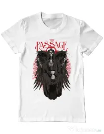Tricou ADLER barbat The passage Alb