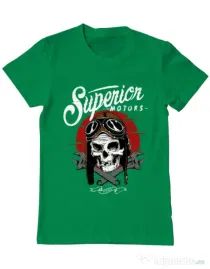 Tricou ADLER barbat Superior Verde mediu