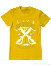 Tricou ADLER barbat Warriors Galben