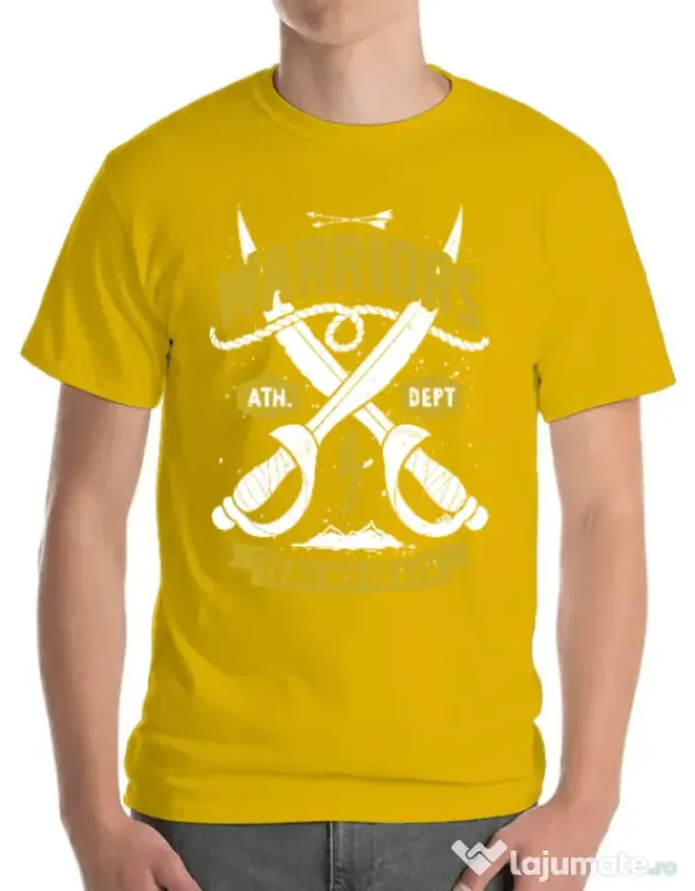Tricou ADLER barbat Warriors Galben