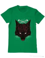 Tricou ADLER barbat We are freaks Verde mediu