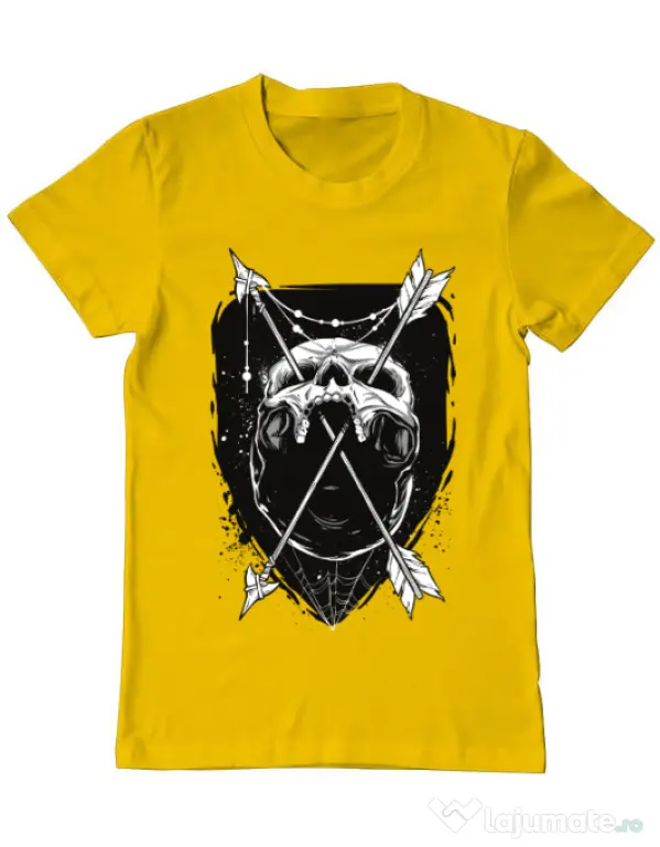 Tricou ADLER barbat Arrows Galben