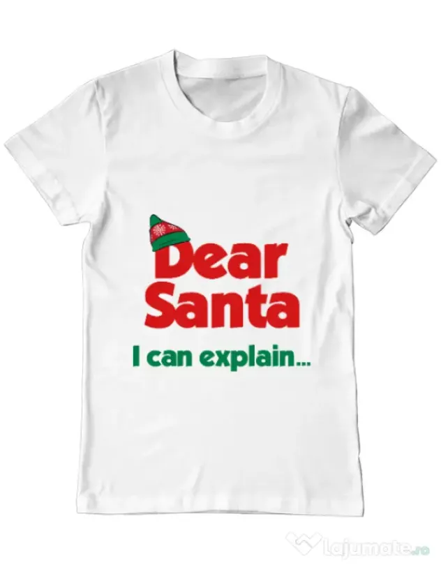 Tricou ADLER barbat I can explain Alb