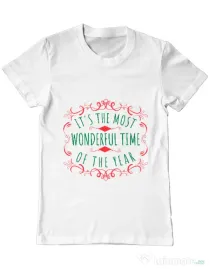 Tricou ADLER barbat Most wonderful time Alb