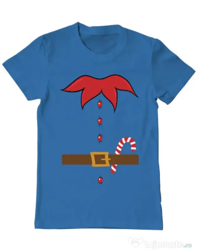 Tricou ADLER barbat Elf Albastru azuriu