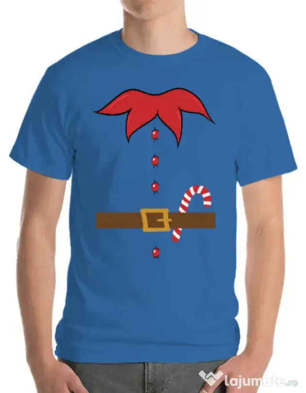 Tricou ADLER barbat Elf Albastru azuriu