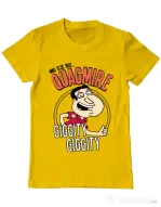 Tricou ADLER barbat Who else Galben