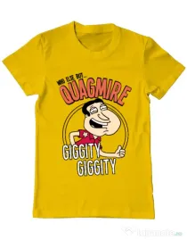 Tricou ADLER barbat Who else Galben