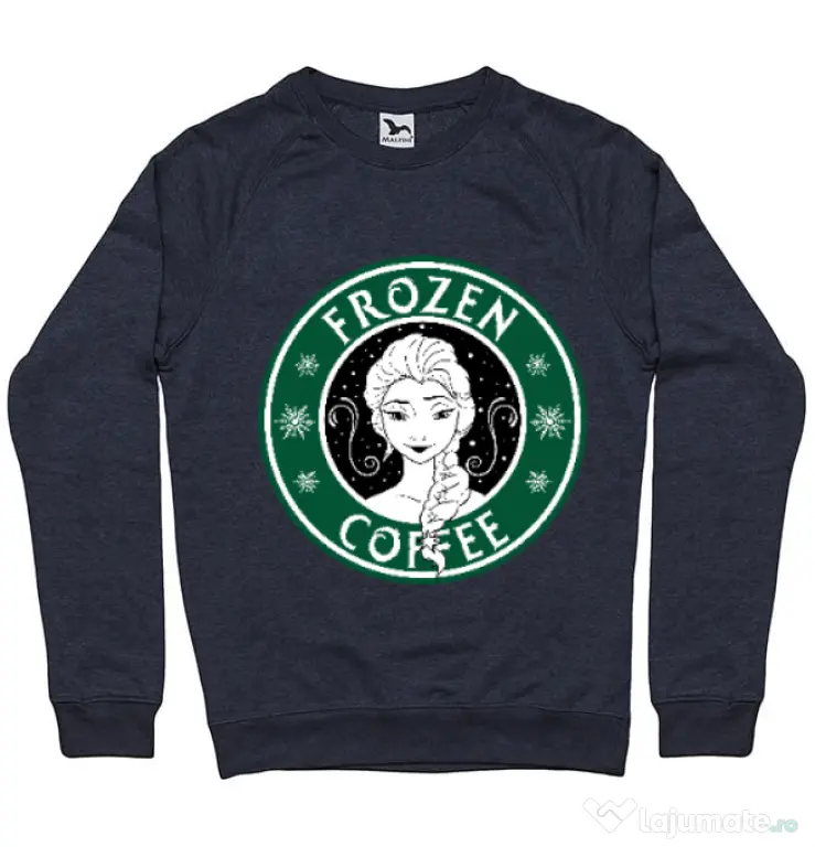 Bluza ADLER barbat Frozen coffee Denim inchis