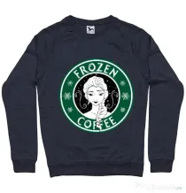 Bluza ADLER barbat Frozen coffee Denim inchis