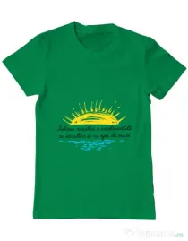 Tricou ADLER barbat Iubirea noastra Verde mediu
