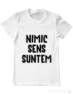 Tricou ADLER barbat Nu are sens 1 Alb