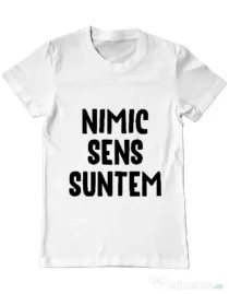 Tricou ADLER barbat Nu are sens 1 Alb