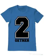 Tricou ADLER barbat Together Albastru azuriu