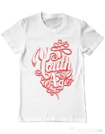 Tricou ADLER barbat Youth has no age Alb