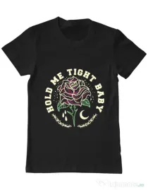 Tricou ADLER barbat Hold me tight Negru