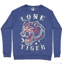 Bluza ADLER barbat Lone tiger Albastru melanj