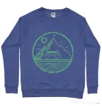 Bluza ADLER barbat Van Albastru melanj