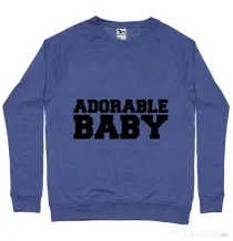 Bluza ADLER barbat Adorable baby Albastru melanj