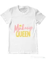 Tricou ADLER barbat Makeup queen Alb