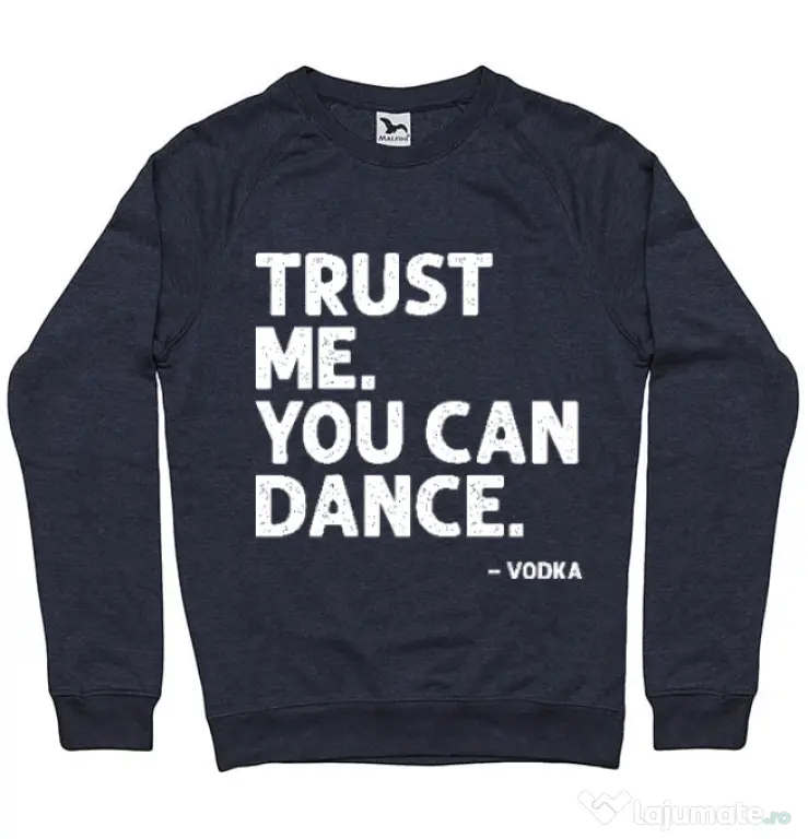 Bluza ADLER barbat You can dance Denim inchis