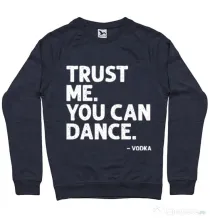 Bluza ADLER barbat You can dance Denim inchis