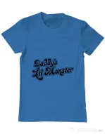 Tricou ADLER barbat Lil monster Albastru azuriu