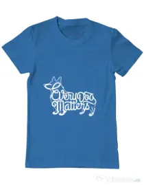 Tricou ADLER barbat Every dog matters Albastru azuriu