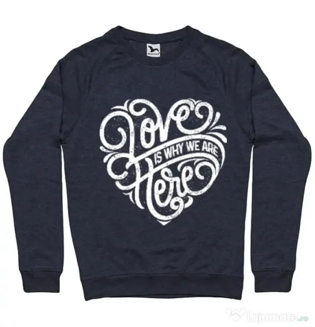 Bluza ADLER barbat Love Denim inchis