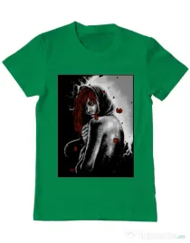 Tricou ADLER barbat Solitude Verde mediu