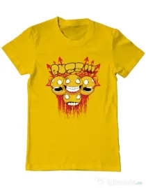 Tricou ADLER barbat Buzz Galben