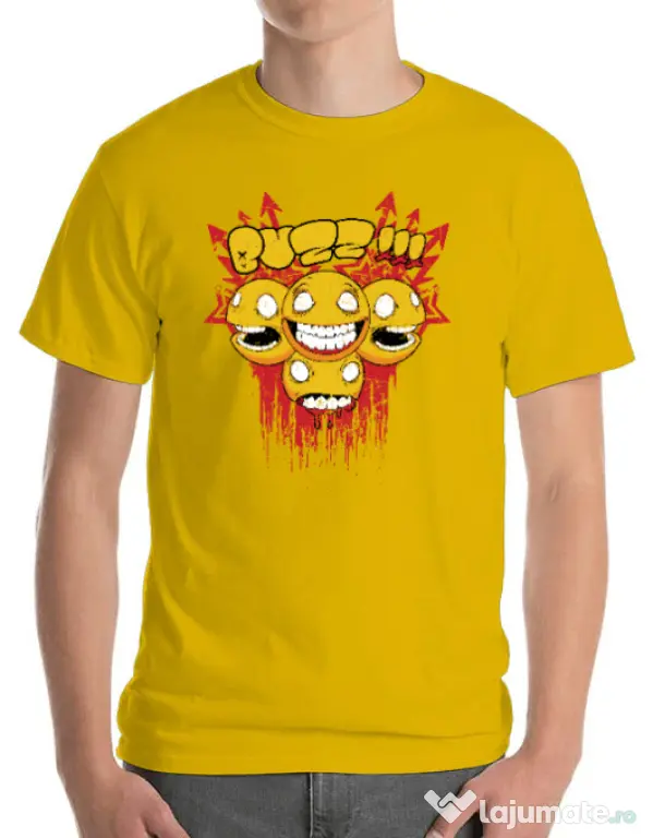 Tricou ADLER barbat Buzz Galben