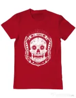 Tricou ADLER barbat El gringo Rosu