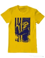 Tricou ADLER barbat Motorist Galben