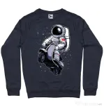 Bluza ADLER barbat Astronaut scooter Denim inchis