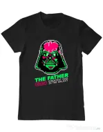 Tricou ADLER barbat Join the father Negru
