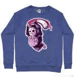 Bluza ADLER barbat Kong revenge Albastru melanj