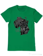 Tricou ADLER barbat Mr Boba Boba Verde mediu