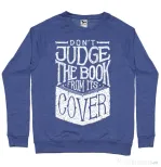 Bluza ADLER barbat Book cover Albastru melanj