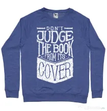 Bluza ADLER barbat Book cover Albastru melanj