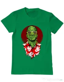 Tricou ADLER barbat Frank holiday Verde mediu