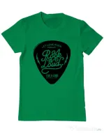 Tricou ADLER barbat Rock n loud Verde mediu