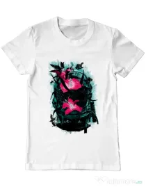Tricou ADLER barbat The last of us Alb