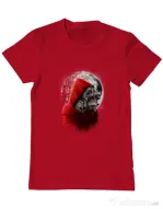 Tricou ADLER barbat Wolf hood Rosu