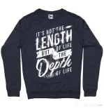 Bluza ADLER barbat Depth of life Denim inchis